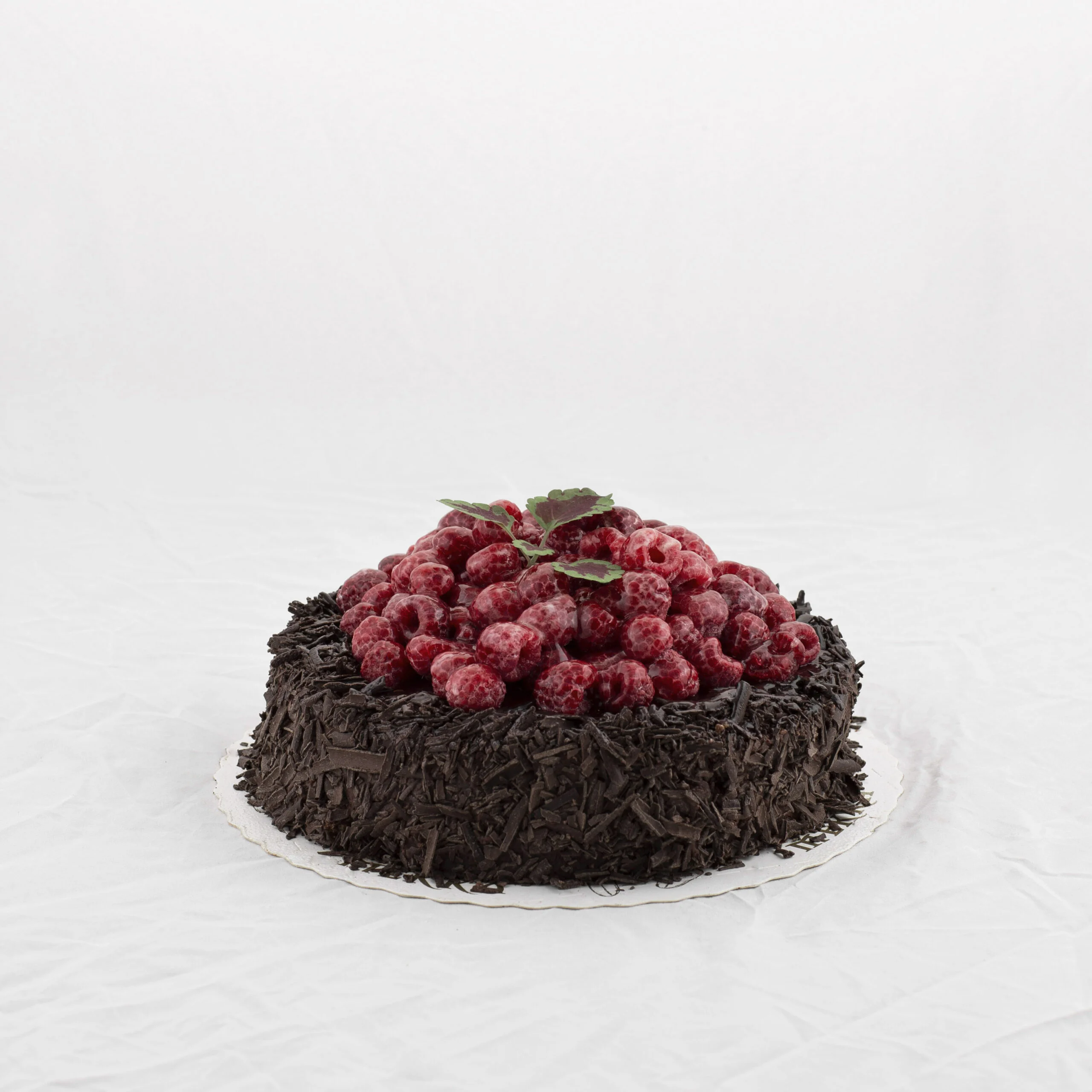 Hallon chokladtårta